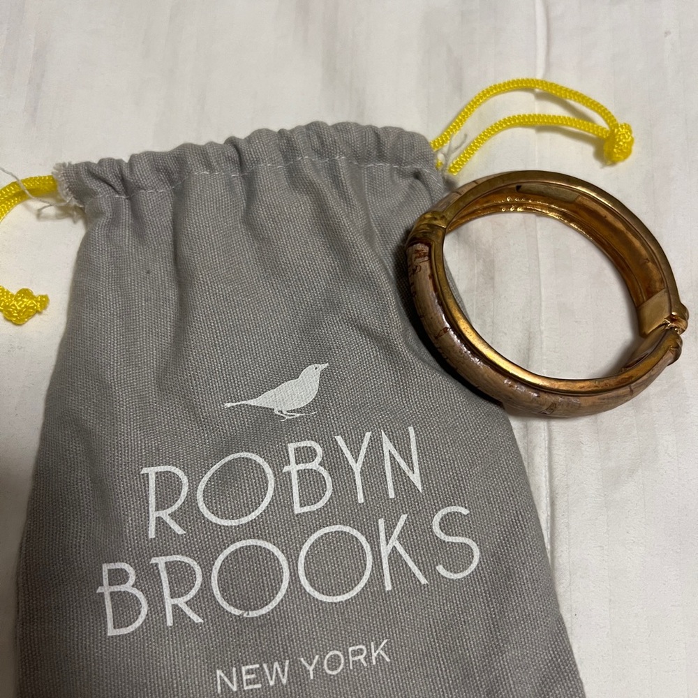 Robyn Brooks Gold Bangle Bracelet